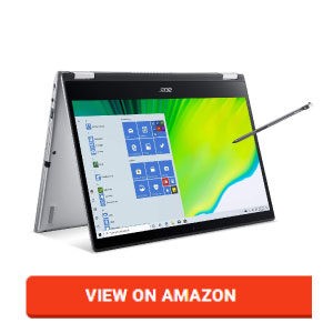 Acer Spin and Convertible Laptop for Designing review