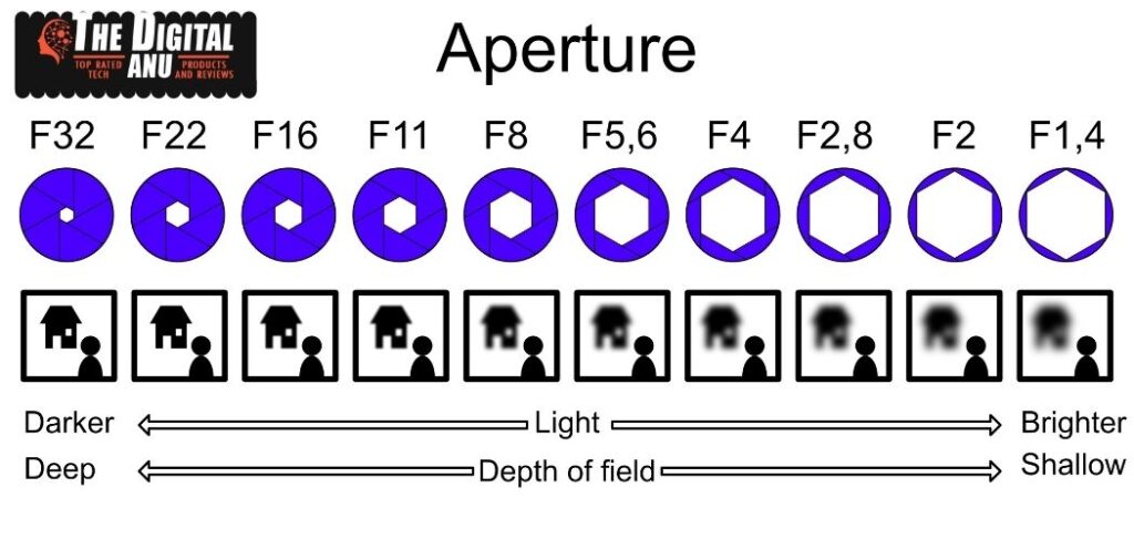 Aperture in Photography: A Detailed Guide | aperture infographic for photography