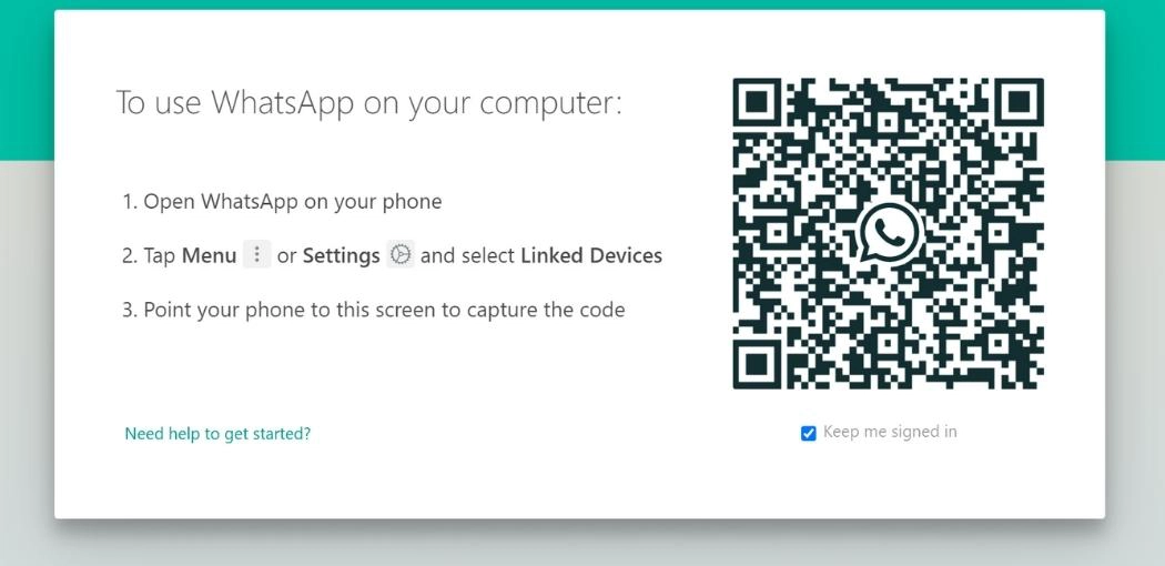 Step 3: Link your phone WhatsApp to the newly installed app on your PC | How to Use WhatsApp On A Laptop