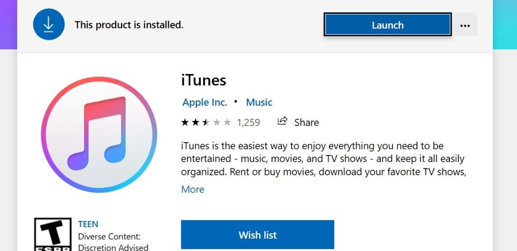 Step 3: Launch iTunes app | How to Get iTunes on Windows