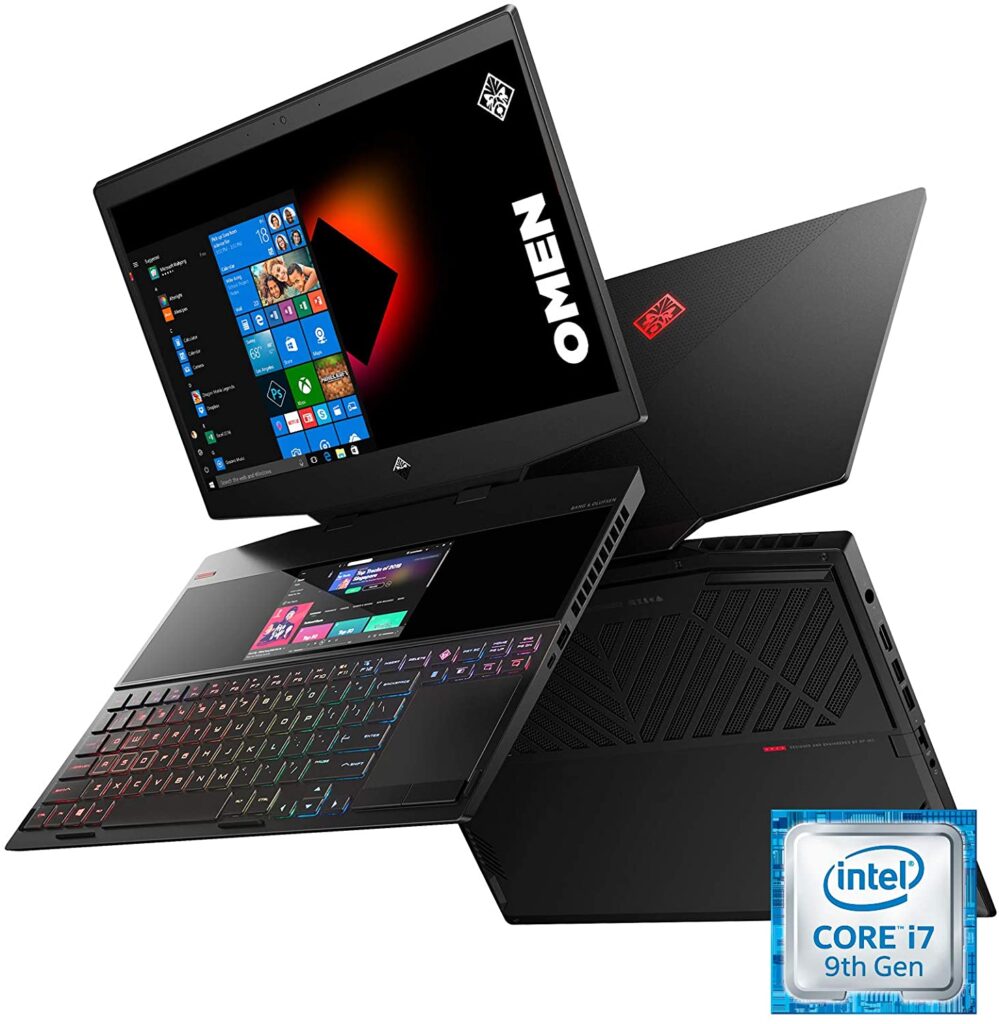 OMEN X 2S by HP |  best gaming laptops under 2000