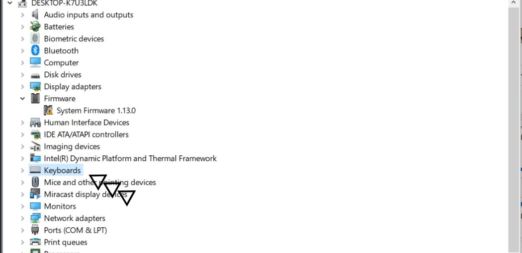 Step 2: Find the Keyboards Drives | How to Disable a Laptop Keyboard 2021 Step-by-Step Guide