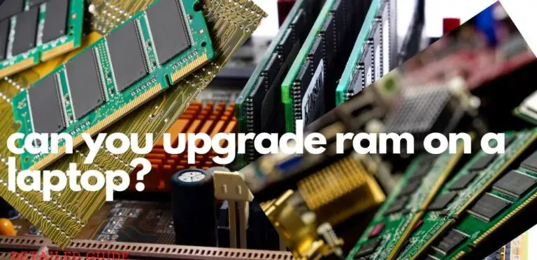 can you upgrade ram on a laptop?