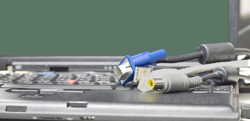 Step Three: Disconnect all the cords and cables that are connected to your laptop.