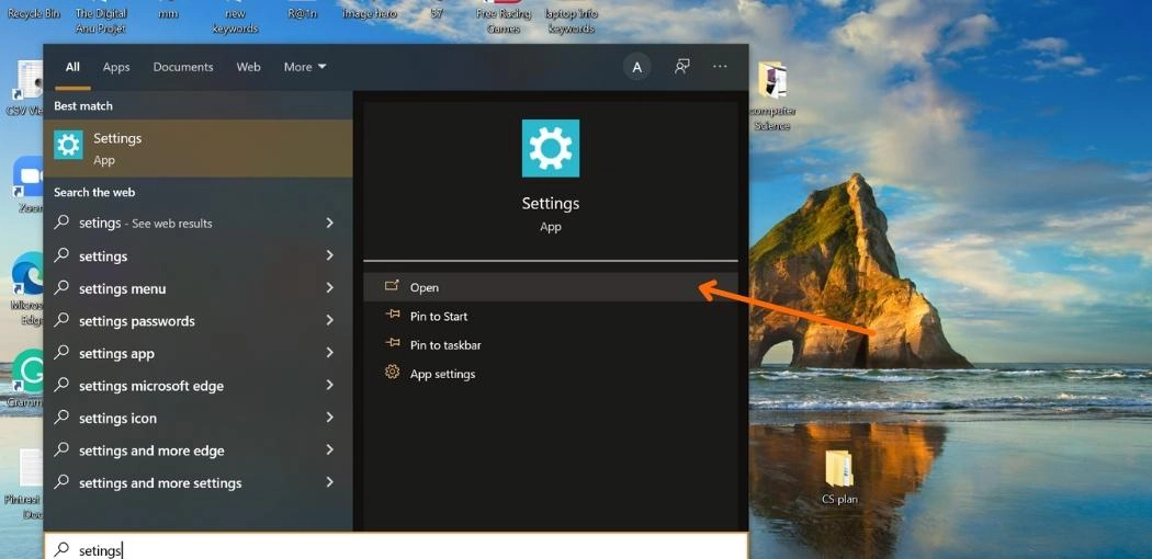 How to Track a Laptop: Best 2022 Guide | How to Track a Laptop Step One: Open Settings of your computer
