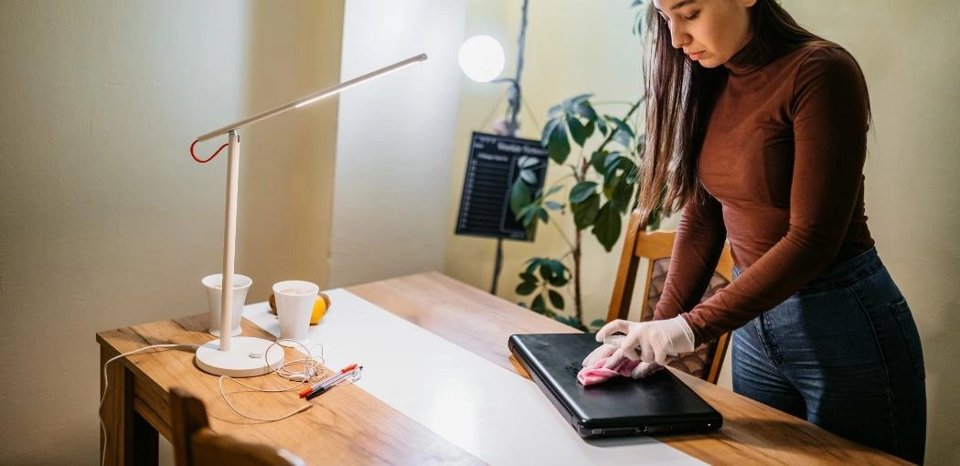 How to Clean a Laptop Touchpad: 2022 Detailed Guide | How to Clean a Laptop Touchpad Step two: Prepare Your Workstation | How to Clean a Laptop Touchpad | How to Clean your Laptop Touchpad
