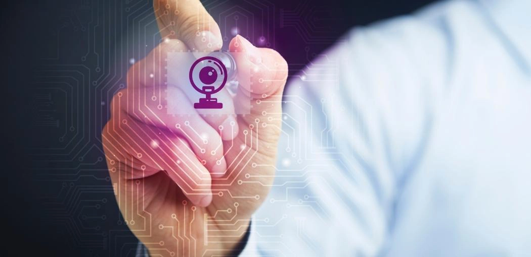 What is the difference between webcam and laptop camera?