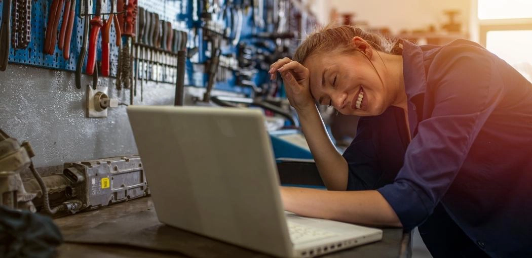 Hide your laptop in the garage