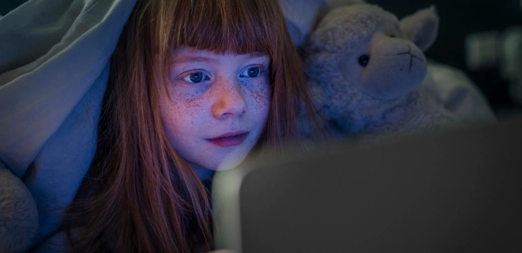 Hide your laptop under your blanket