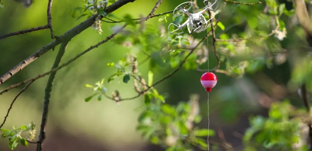 Methode 2: Use a fishing road to remove your drone out of the tree