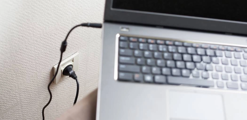 Step six: Clean your laptop charging port