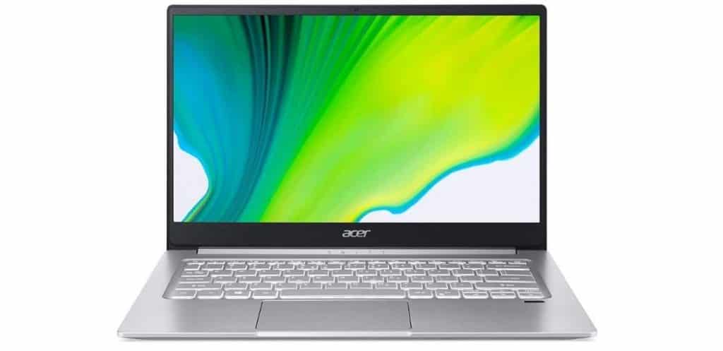 Acer Swift 3 in best laptops roundup