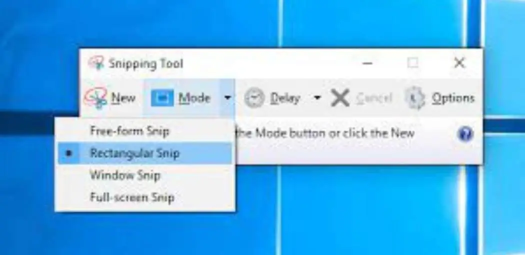 Methode two: Using Snipping Tool