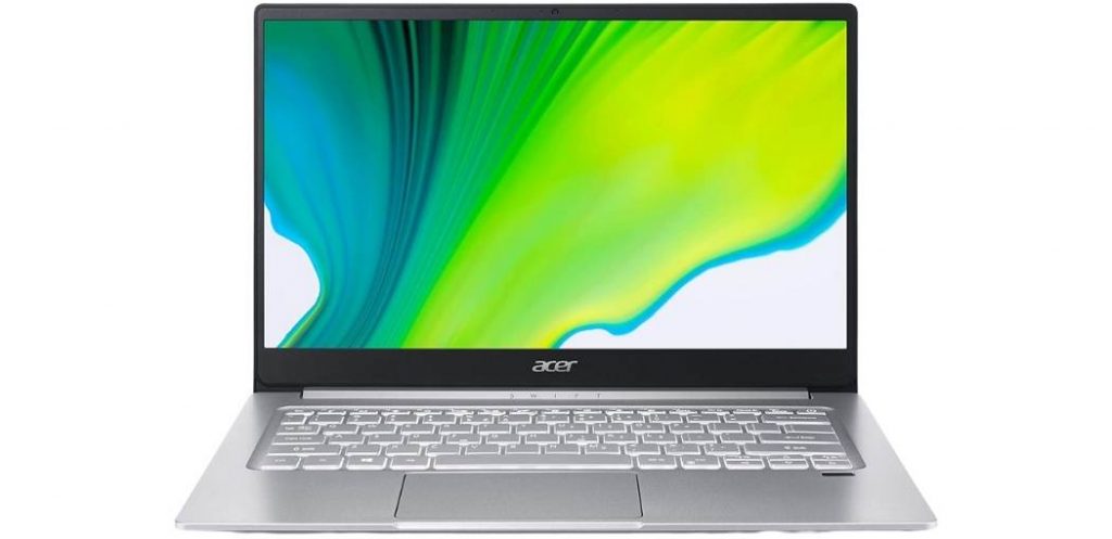 Acer Swift 3 2020 for writers under 1000 dollars