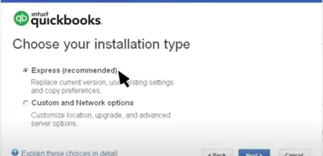Step 4: Install QuickBooks desktop