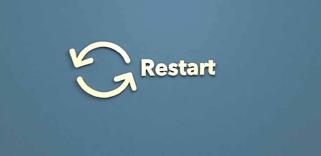 Restart your Chromebook to troubleshoot any issues