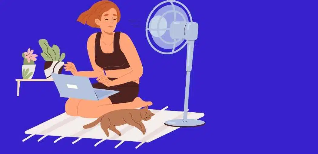 Check for proper ventilation: